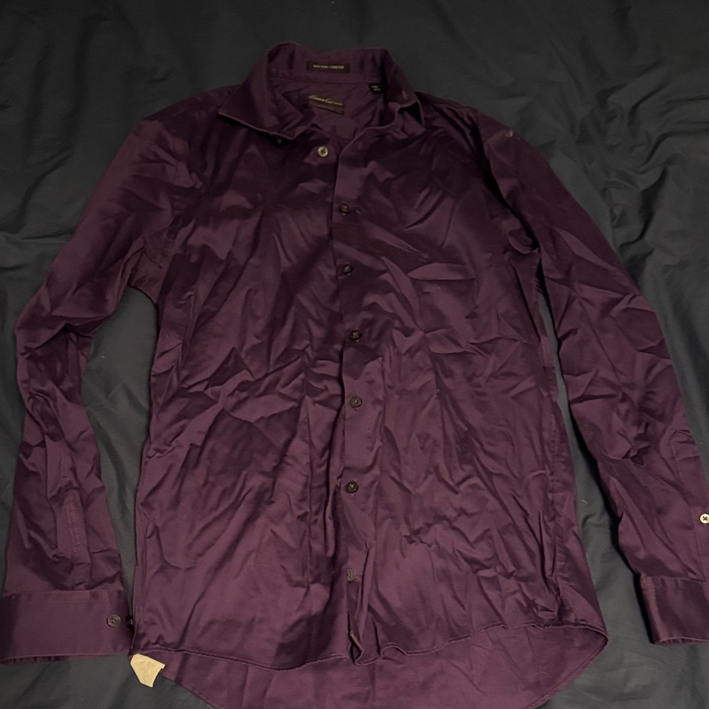 Men's Purple Dress Shirt Size Small